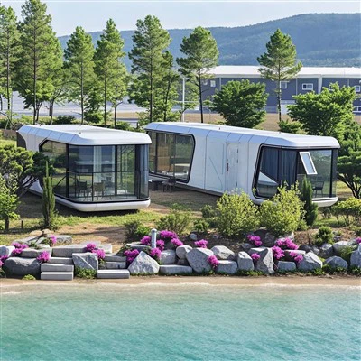 유명한 캡슐형 주택 디자인이 있나요?